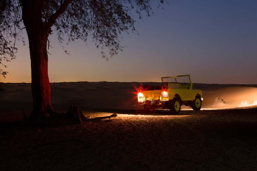Dubai: Private Night Safari & Astronomy with 3-Course Dinner - Astronomy under a dark desert sky