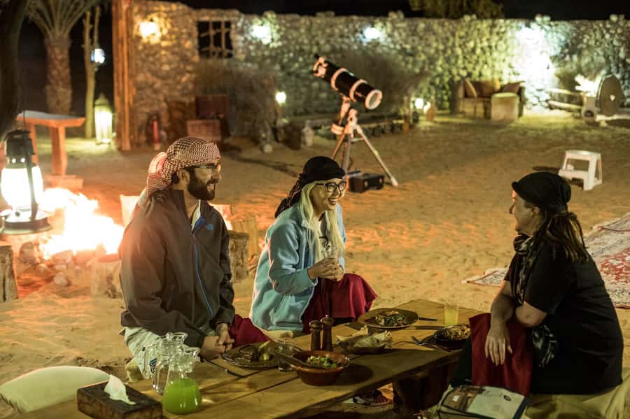 Dubai: Private Night Safari & Astronomy with 3-Course Dinner - Practical ways to make the night better