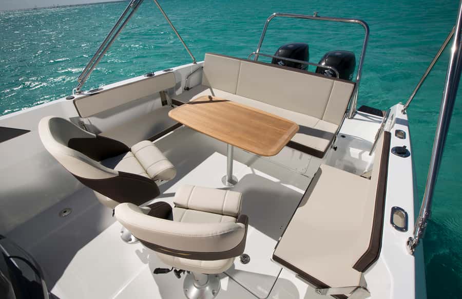 Dubai: Private Sea Escape Cruise - Swim, Tan & Sightsee - Leaving Dubai Marina and passing JBR