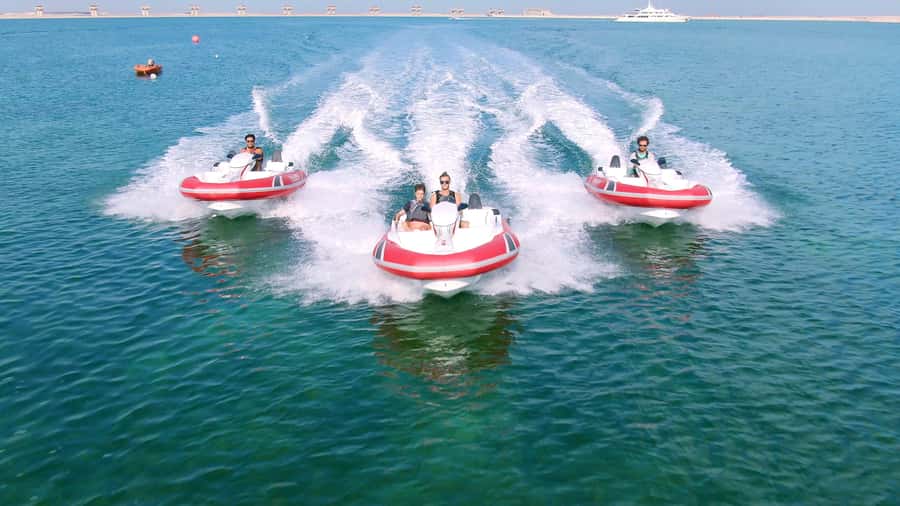Dubai: Private Self-Drive SeaKart Jet Ski Boat Tour - Atlantis and The Royal Atlantis from the sea