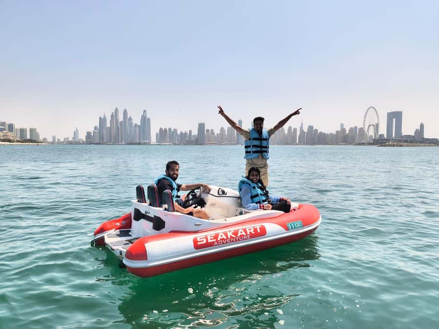 Dubai: Private Self-Drive SeaKart Jet Ski Boat Tour - Choosing between 30, 60, 90, and 120 minutes