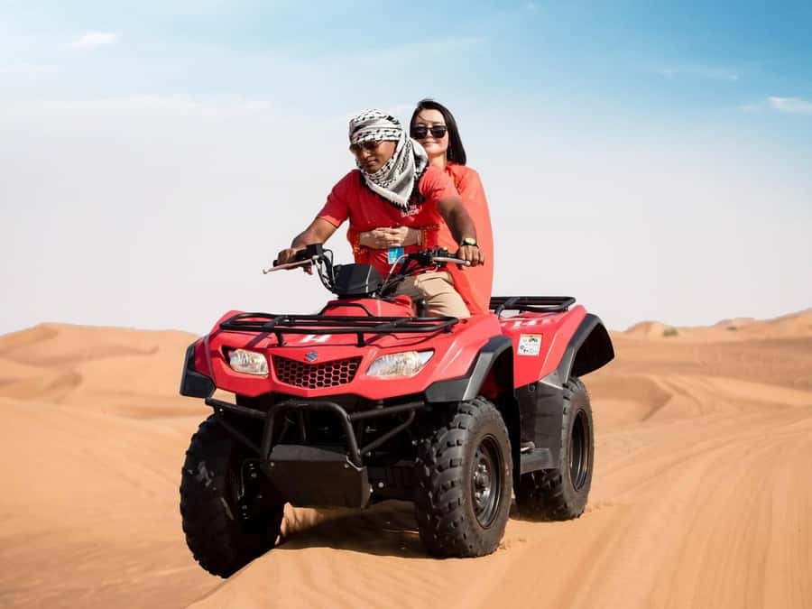 Dubai: Quad Bike or Dune Buggy Adventure & Optional Transfer - Key points before you book