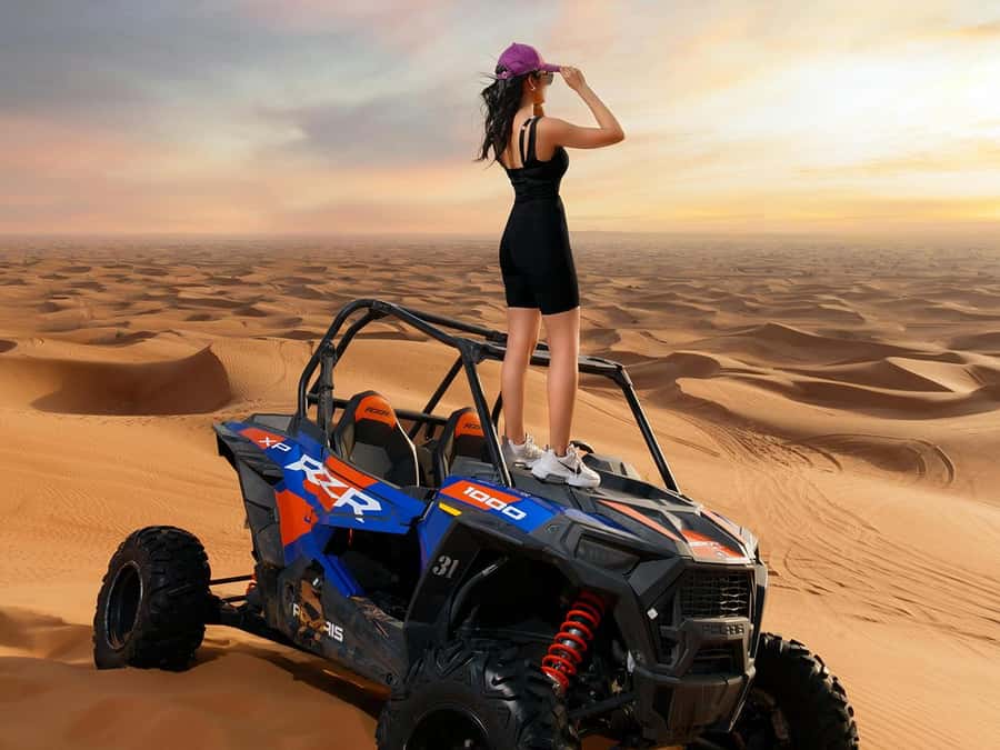 Dubai: Quad Bike or Dune Buggy Adventure & Optional Transfer - Who will enjoy this most