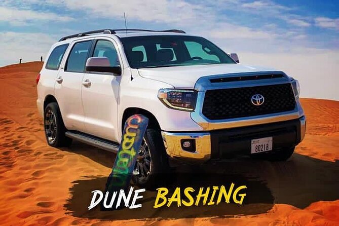 Dubai Quad bike ride 30 Min: Dune bashing, Sand Boarding & Dinner - Buffet dinner with barbecue and unlimited soft drinks