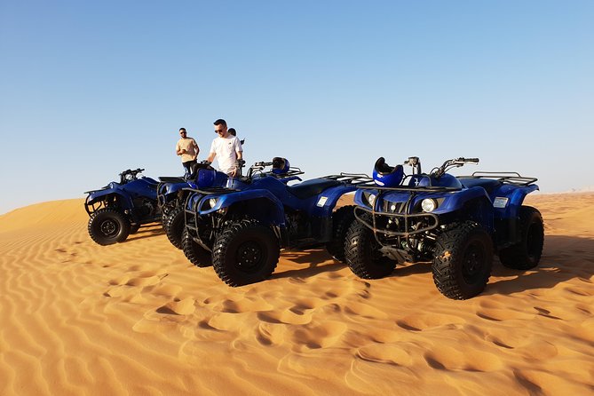 Dubai: Quad Bike Safari, Camels, & Camp with BBQ Dinner - The Bedouin-style camp and BBQ dinner