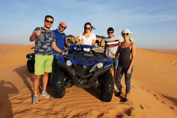 Dubai: Quad Bike Safari, Camels, & Camp with BBQ Dinner - How much value do you get for $36?