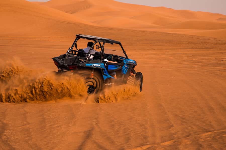 Dubai: Red Dune Desert Safari, Quad Bike, Camels, and BBQ - The 30 to 45 minute dune-bashing run