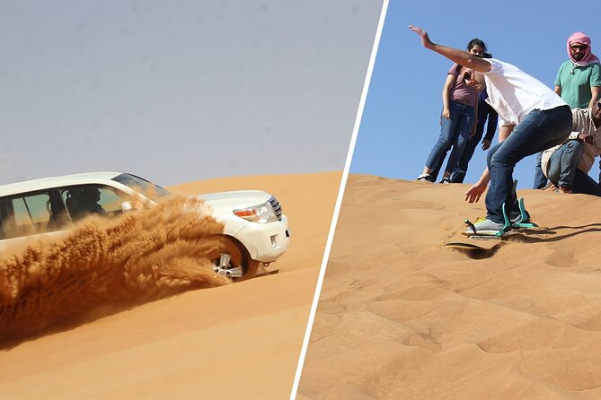 Dubai Red Dune Extreme Desert Safari Adventure With Sand Boarding - What 30 minutes of dune bashing feels like