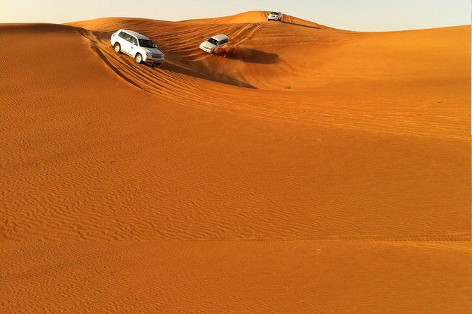 Dubai Red Dune Extreme Desert Safari Adventure With Sand Boarding - How the four-hour estimate affects value