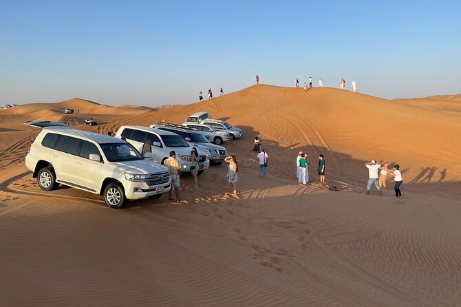 Dubai Red Dunes Afternoon Desert Safari with Camel Ride - BBQ dinner and live shows