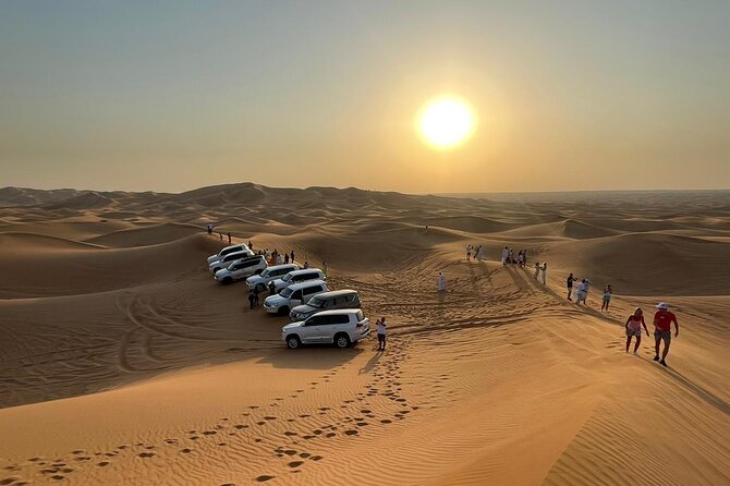 Dubai Red Dunes Afternoon Desert Safari with Camel Ride - Dune bashing across the red sand