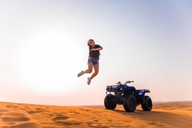 Dubai Red Dunes Desert Safari, Quad Bike, Camels at Al Khayma - Quad bikes across the sand
