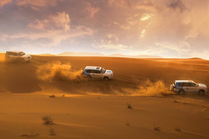 Dubai Red Dunes Desert Safari, Quad Bike, Camels at Al Khayma - The 40-minute red-dune drive