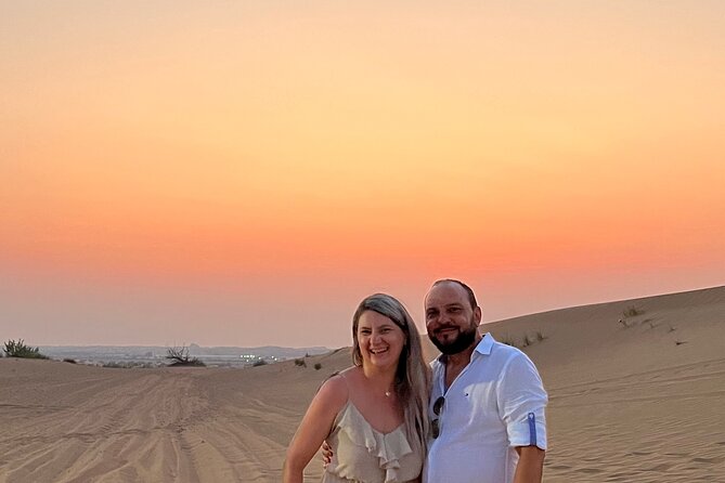 Dubai Red Dunes Safari, Camel Ride & Live BBQ - Sandboarding without another ticket