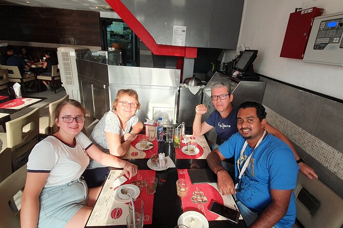Dubai's Favourite Food & Historic walking Tour - Crossing Dubai Creek by abra