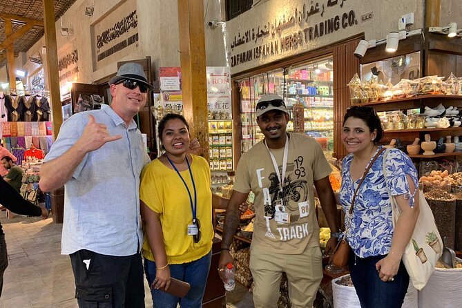 Dubai's Favourite Food & Historic walking Tour - Bur Dubai, textile souks, and Al Fahidi