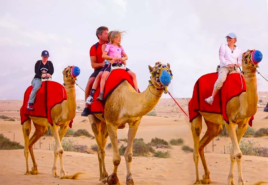 Dubai: Safari, Quad Bike, Camel Ride, and Buffet Dinner - The 45-minute ride to the red dunes