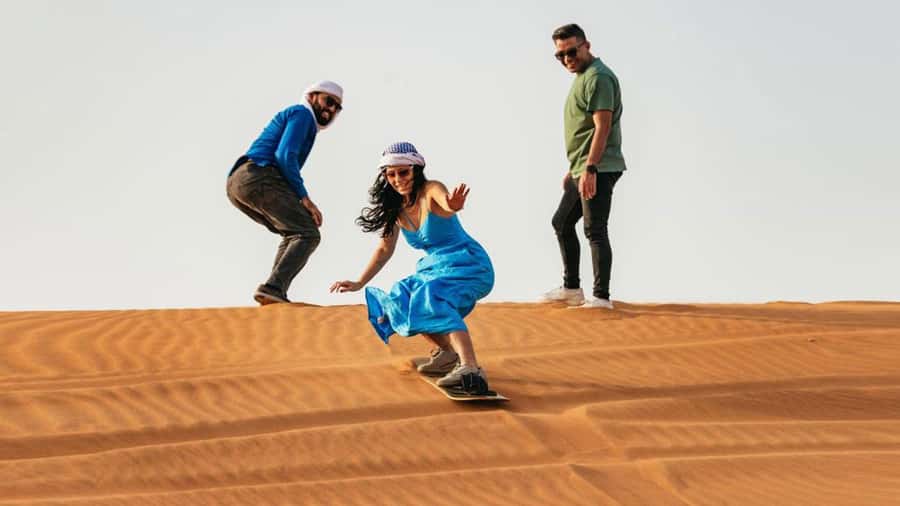 Dubai: Sandboarding, Camel Ride and Red Dune Bashing - Is $24 a good value?