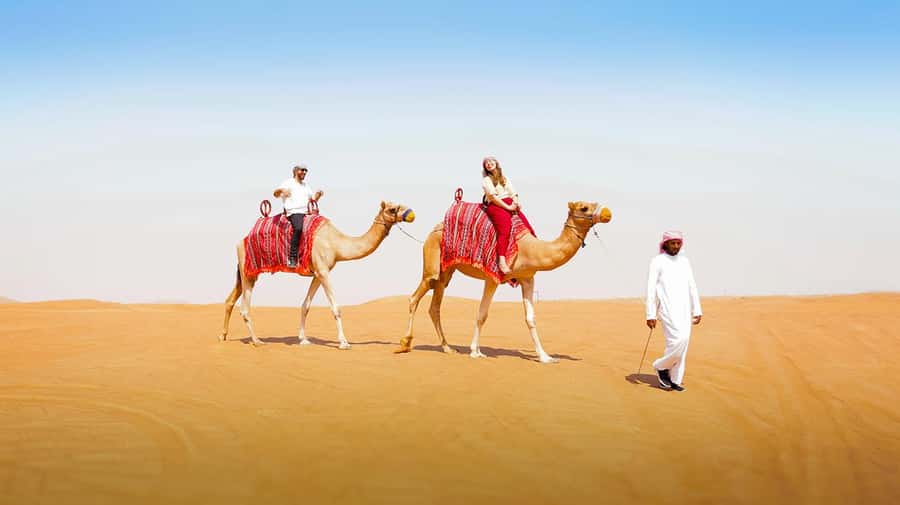 Dubai: Sandboarding, Camel Ride and Red Dune Bashing - Sandboarding on the dune face
