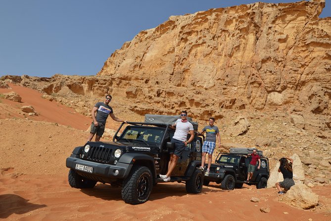 Dubai Self-Drive 4WD Desert and Dune Bash Safari - Photo stops, wildlife, and Fossil Rock at sunset