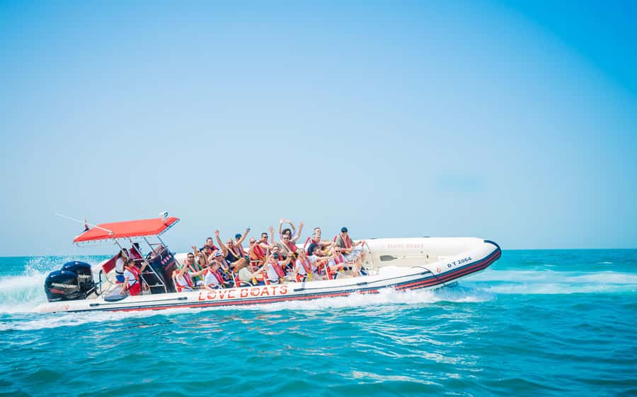 Dubai: Sightseeing Speedboat Tour with Live Tour Guide - Starting at Dubai Marina Lagoon