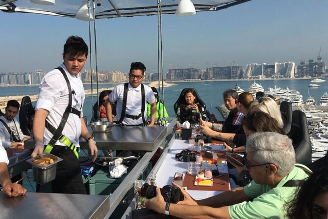 Dubai: Sky-High Dining Experience Dinner in the Sky - One hour for dinner, photos, and the view
