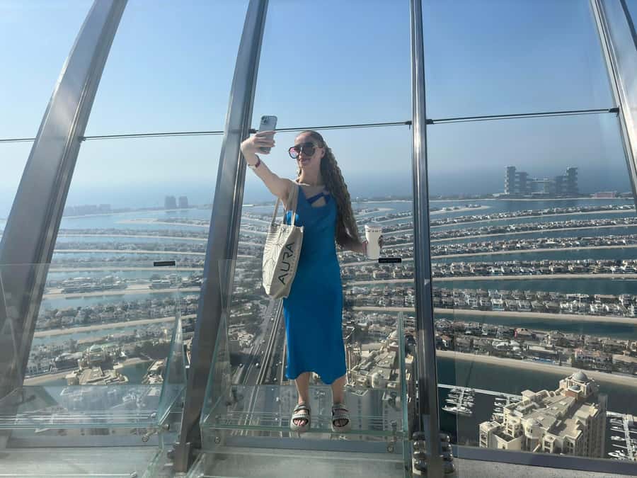 Dubai: Sky Pool and Palm Observatory Access - Meeting at Dubai Marina Mall before 9:30 AM