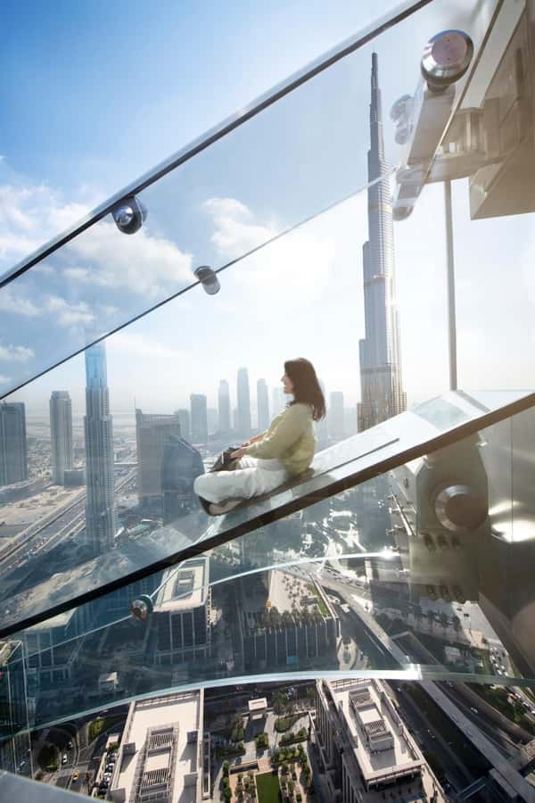 Dubai: Sky Views Observatory Ticket with Optional Extras - The observatory and its 25-meter glass floor