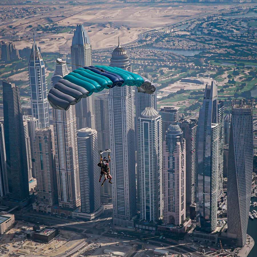 Dubai: Skydive at The Palm with Photos, Video & Yacht Tour - Sixty seconds of freefall over Dubai