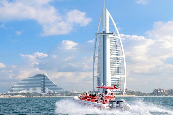 Dubai Speedboat Tour, Marina, Atlantis, Palm & Burj Al Arab - Why the water is the right place to see Dubai