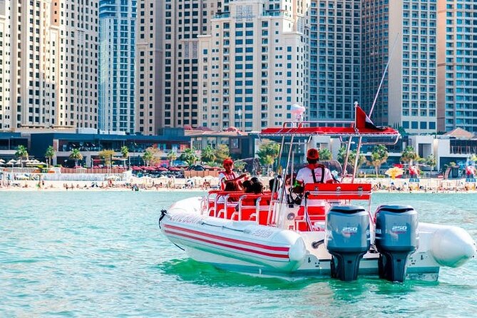 Dubai Speedboat Tour, Marina, Atlantis, Palm & Burj Al Arab - Atlantis, The Palm from the sea