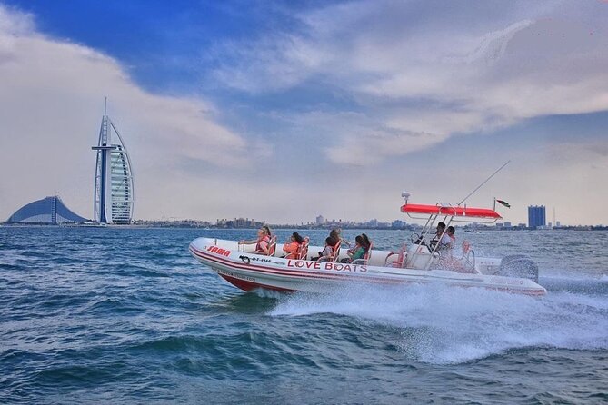 Dubai Speedboat Tour, Marina, Atlantis, Palm & Burj Al Arab - The ride itself: calm views, then sudden speed