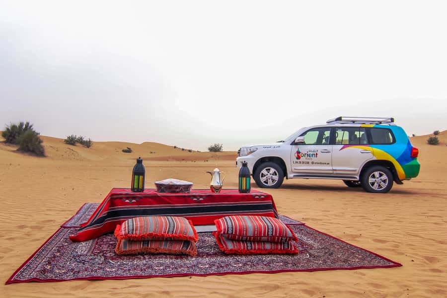 Dubai Sunrise Desert Camel Trek with Breakfast - A 30 to 40-minute camel trek