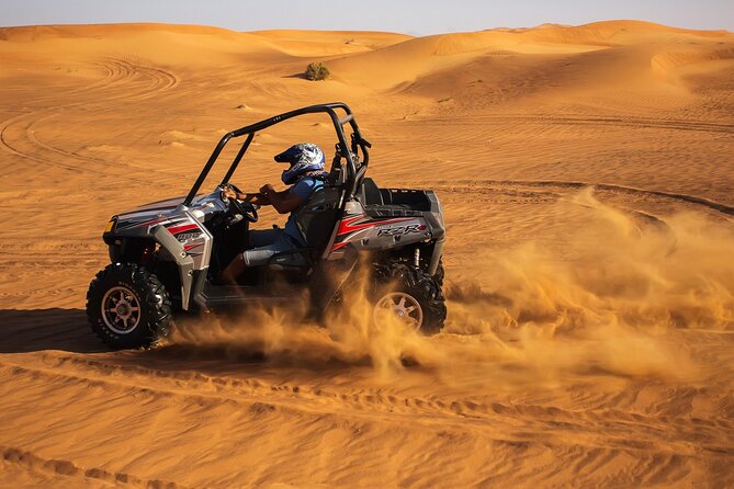 Dubai Sunrise Desert Safari - Dune bashing with an experienced driver