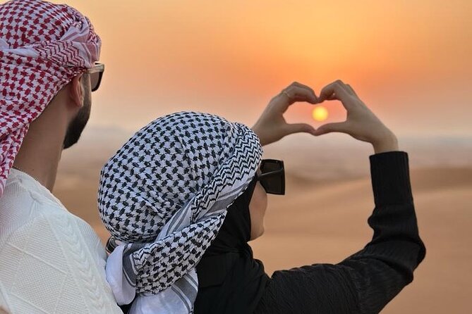 Dubai Sunrise private Desert Safari With Camel Ride - Key points to know before booking
