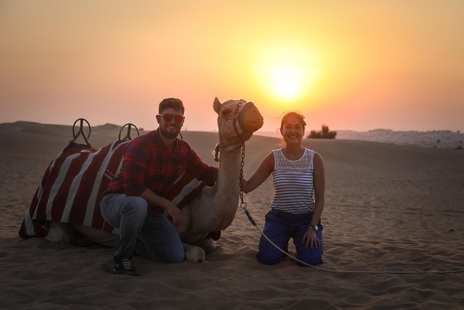 Dubai: Sunset Camel Trek, Al Khayma Camp, Stargazing & BBQ - Stargazing Under a Dark Desert Sky