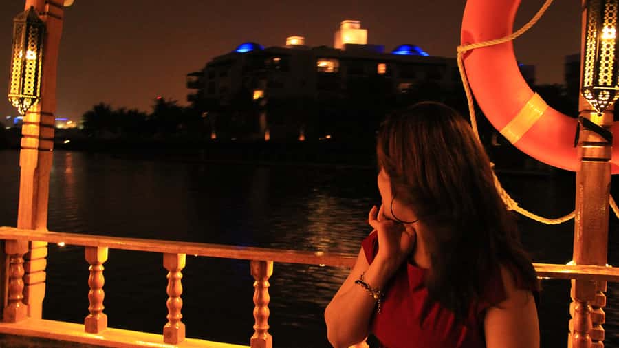 Dubai: Sunset Cruise on Traditional Boat & Emirati High Tea - Canal views, birdlife, and dhow yards