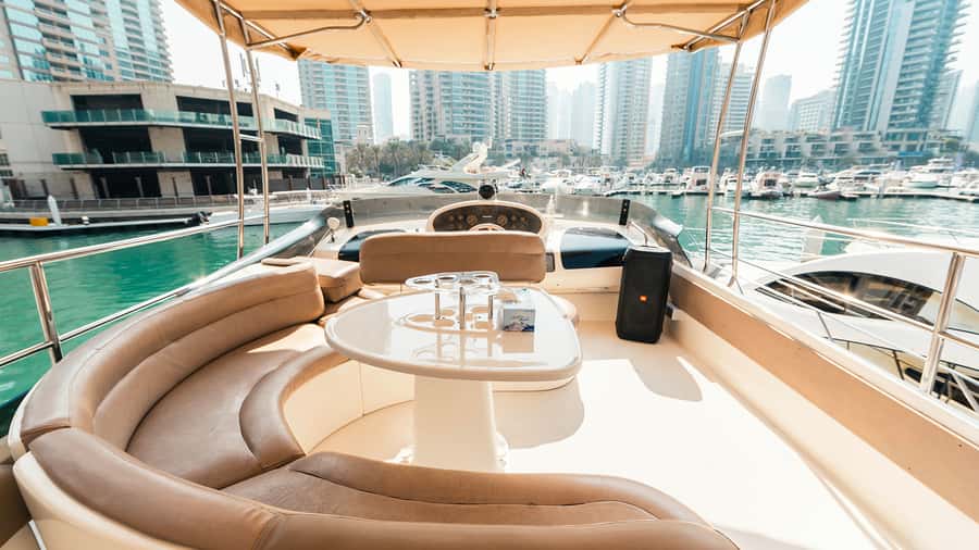 Dubai: Sunset & Night Cruise with Bites and Drinks - Burj Al Arab and the main photo views
