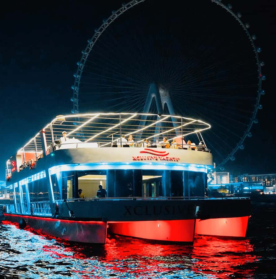 Dubai: Sunset or Dinner Cruise with Live Music & Open Bar - Setting out from Dubai Marina