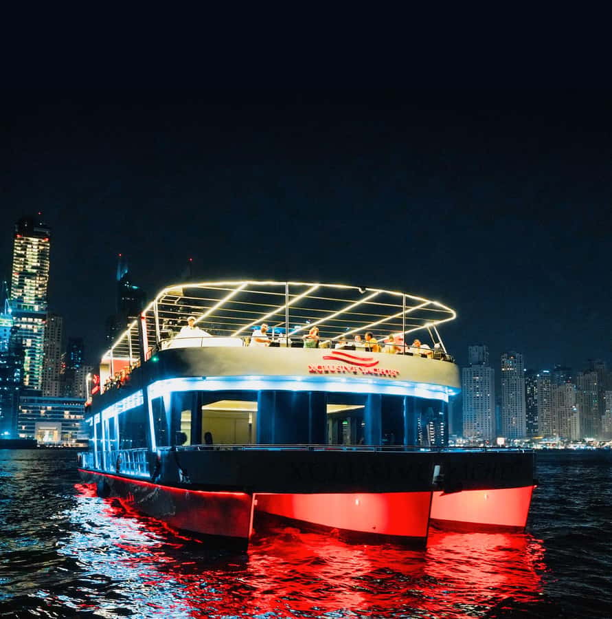 Dubai: Sunset or Dinner Cruise with Live Music & Open Bar - The 90-minute route through Dubai Marina