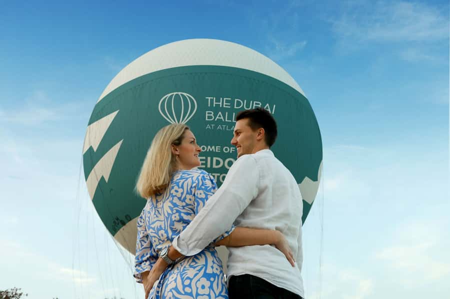 Dubai: The Dubai Balloon at Atlantis - Choosing morning or evening