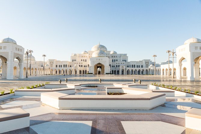 Dubai to Abu Dhabi Day Trip: Grand Mosque, Palace & Etihad Towers - Qasr Al Watan: the palace interior is worth your time