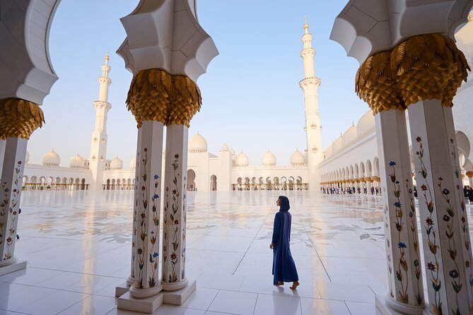 Dubai to Abu Dhabi Day Trip: Grand Mosque, Palace & Etihad Towers - Sheikh Zayed Grand Mosque: allow the full 90 minutes