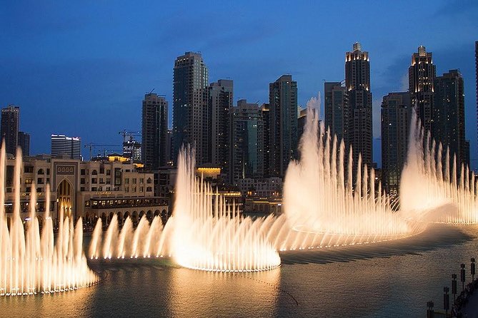 Dubai Top Five Attraction Tour Tickets & Armani Buffet Dinner - Dubai Marina by traditional dhow