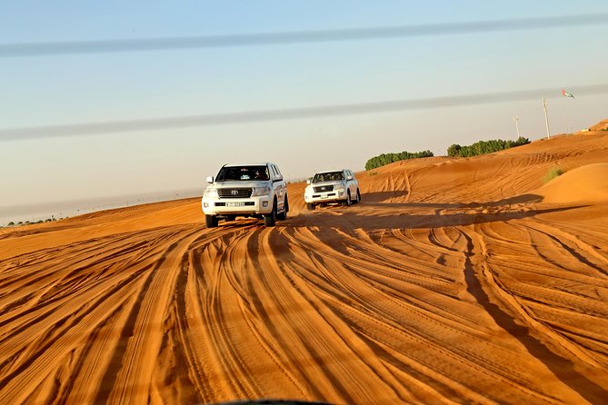 Dubai Tour and Desert Safari: Sand Boarding & BBQ Dinner Combo - Jumeirah Mosque and the quick photo stops