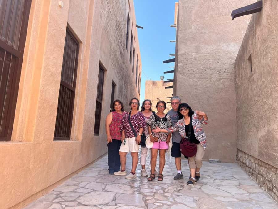 Dubai Tour: Haritage Walking Guide, Gold & Spice Souq, Creek - Crossing the Creek by traditional abra