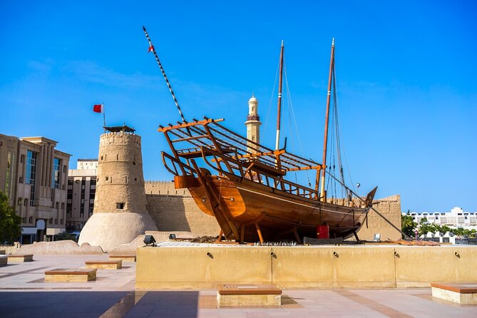 Dubai Traditional City Tour from Dubai with Abra Ride - Crossing Dubai Creek by traditional abra