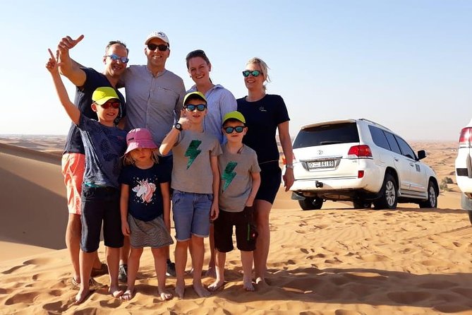 Dubai Trio: Desert Safari, ,Dubai City Tour & Dhow Cruise Dinner - Mosques, beaches, and Dubai’s famous skyline