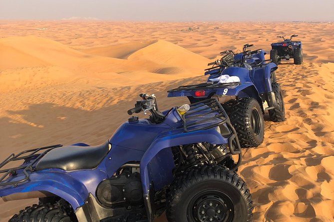 Dubai: Unique MORNING Quad Bike Red Dunes Safari - Key points to know before booking