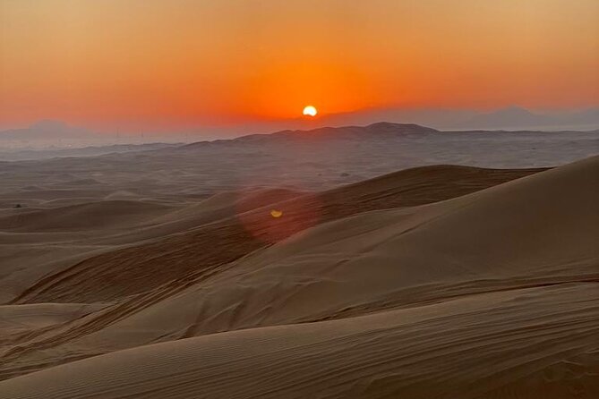 Dubai: Unique SUNRISE 4WD Red Dunes Safari - Thirty minutes of dune bashing
